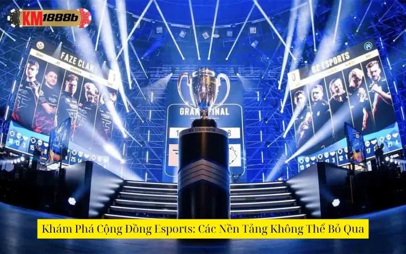 Khám Phá Cộng Đồng Esports: Các Nền Tảng Không Thể Bỏ Qua