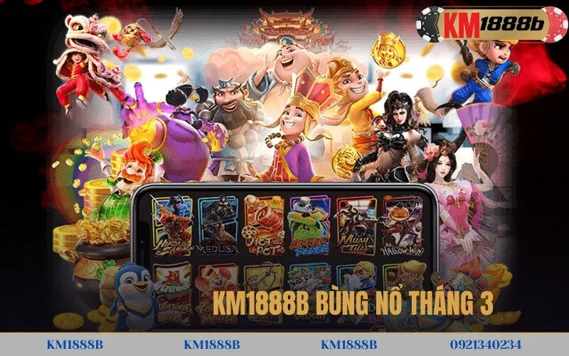 Km1888b bùng nổ tháng 3